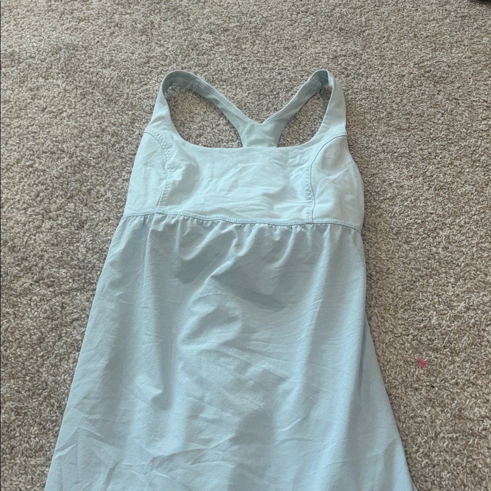 Light Blue Racerback Dress